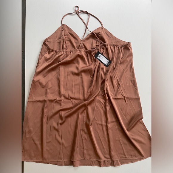 BNWT PLUS SIZE Rose Tan Teddy Nightie - Picture 6 of 6